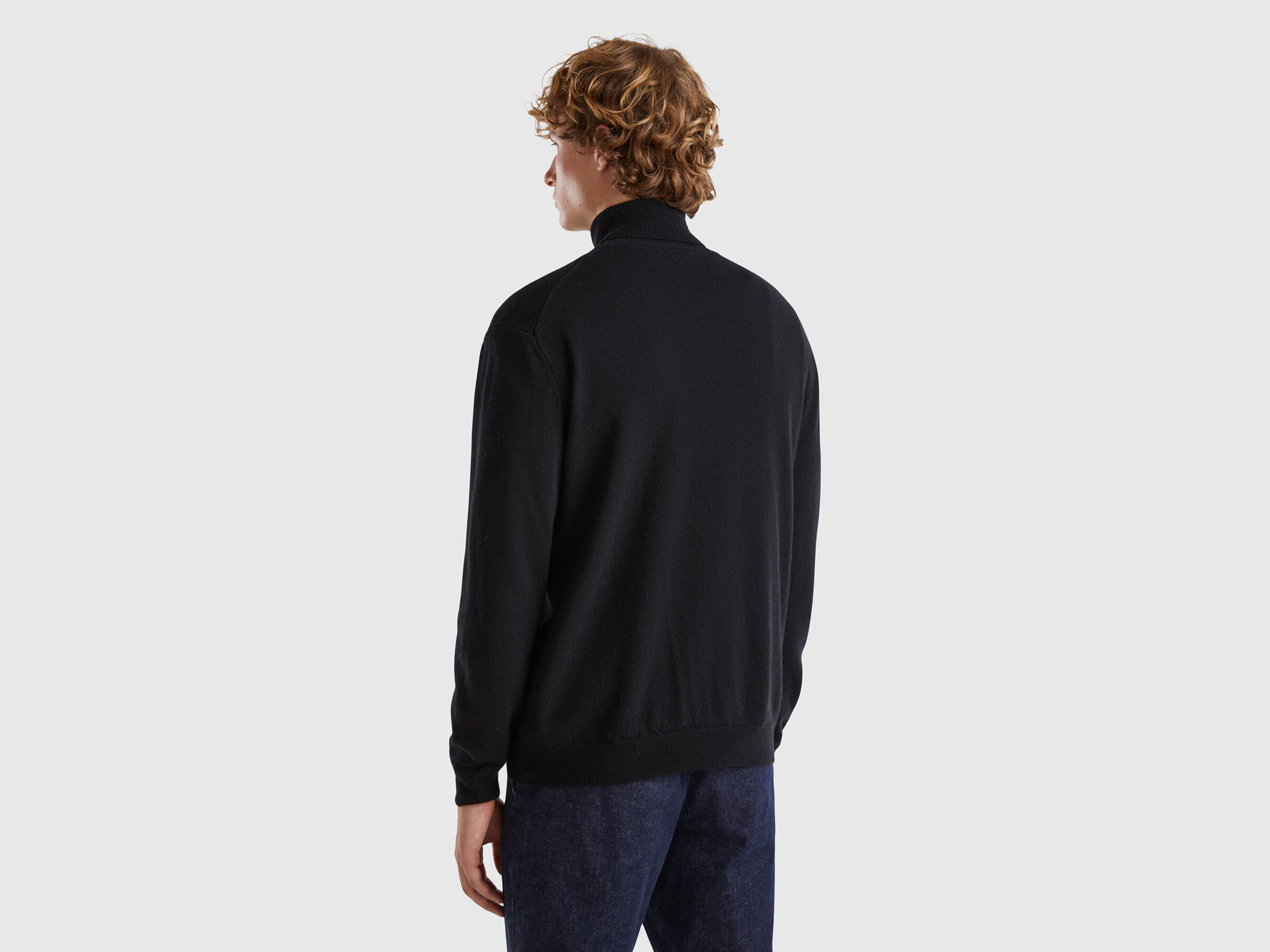 TURTLE NECK SWEATER Men image number 2